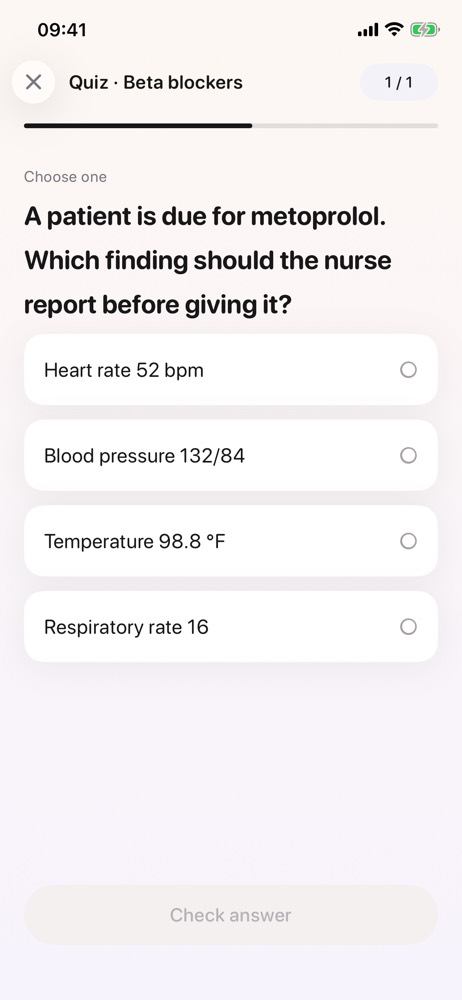 Pergunta sobre metoprolol